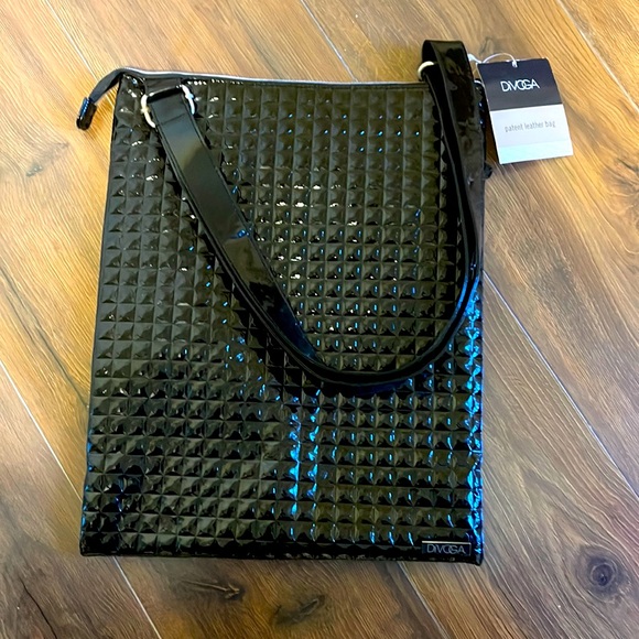 Bags Divoga Patent Leather Laptop Bag Poshmark